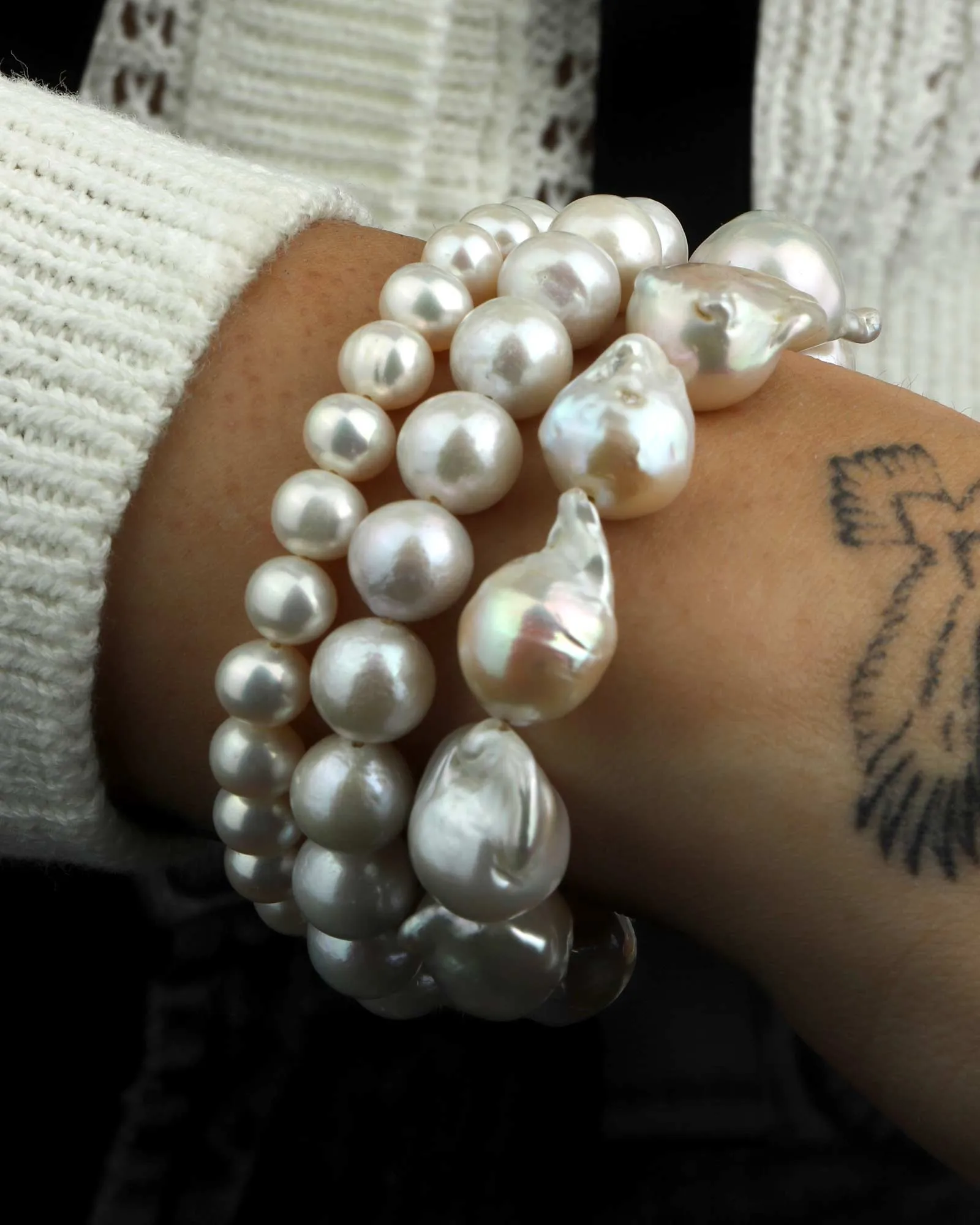 12mm Pearl Bracelet