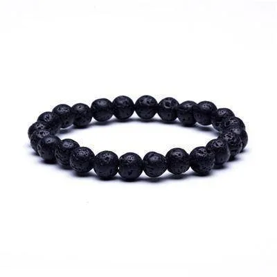 18 Crystal styles, Genuine Natural Stone Beads Elastic Stretch Rope Bracelets