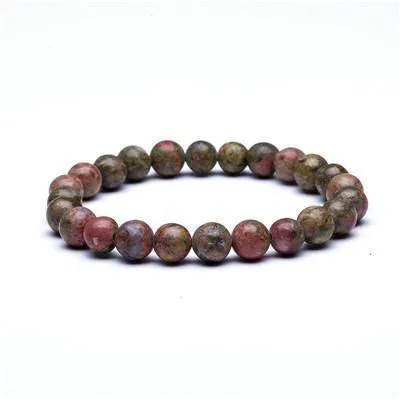 18 Crystal styles, Genuine Natural Stone Beads Elastic Stretch Rope Bracelets
