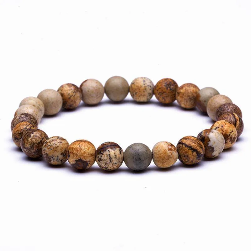 18 Crystal styles, Genuine Natural Stone Beads Elastic Stretch Rope Bracelets