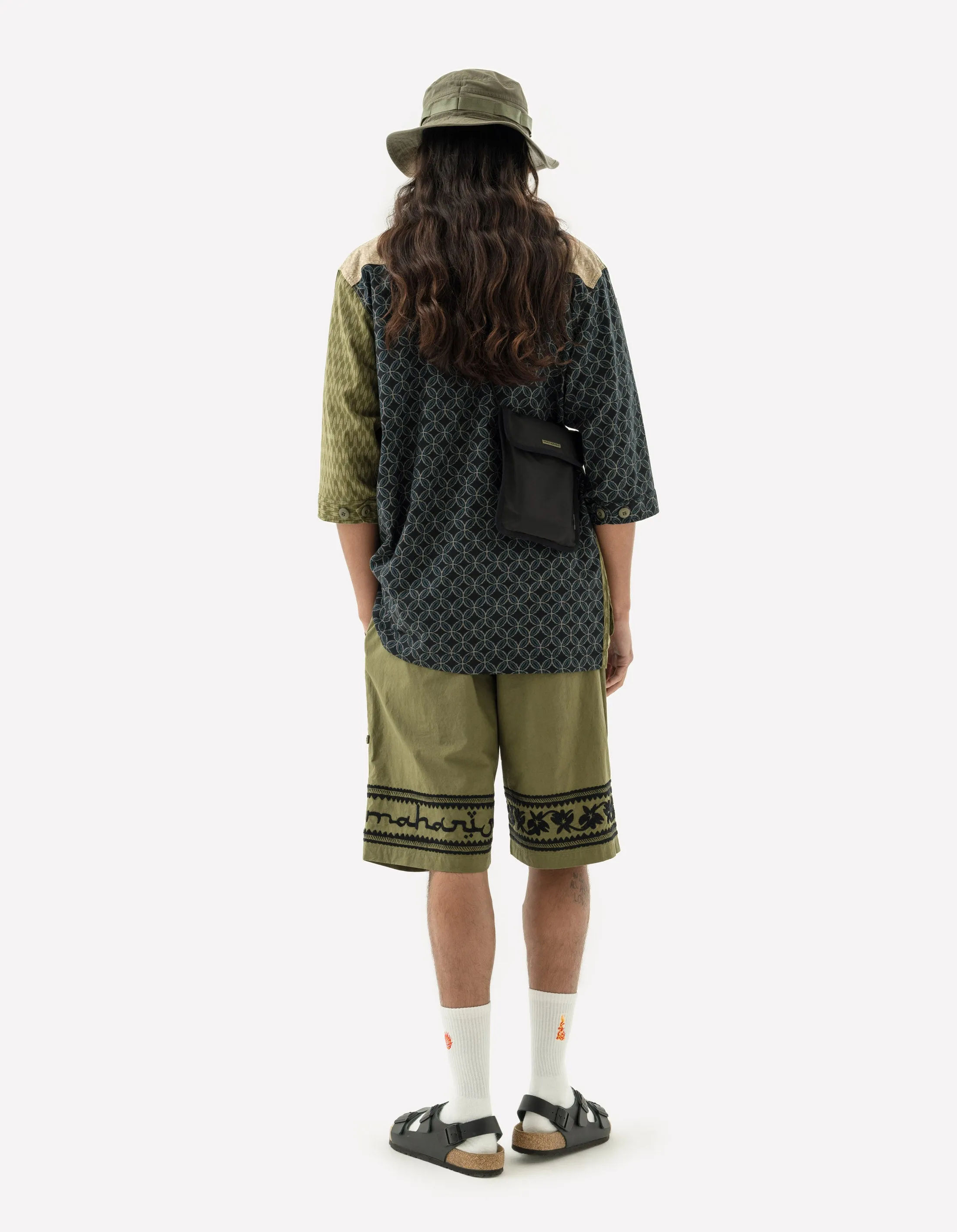 5239 Thar Desert Loose Snoshorts Olive OG-107F