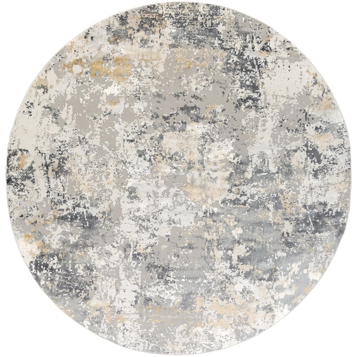 Aisha Rug in Charcoal & Medium Gray