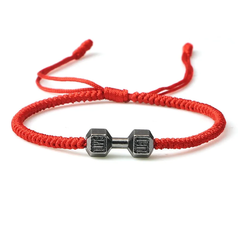 Allrj Woven Dumbbell Bracelet
