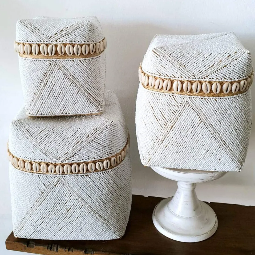 Bamboo, Shells & White Bead Box Set