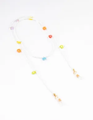 Beaded Flower Glasses Chain