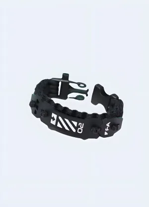 Black Techwear Cyberpunk Bracelet
