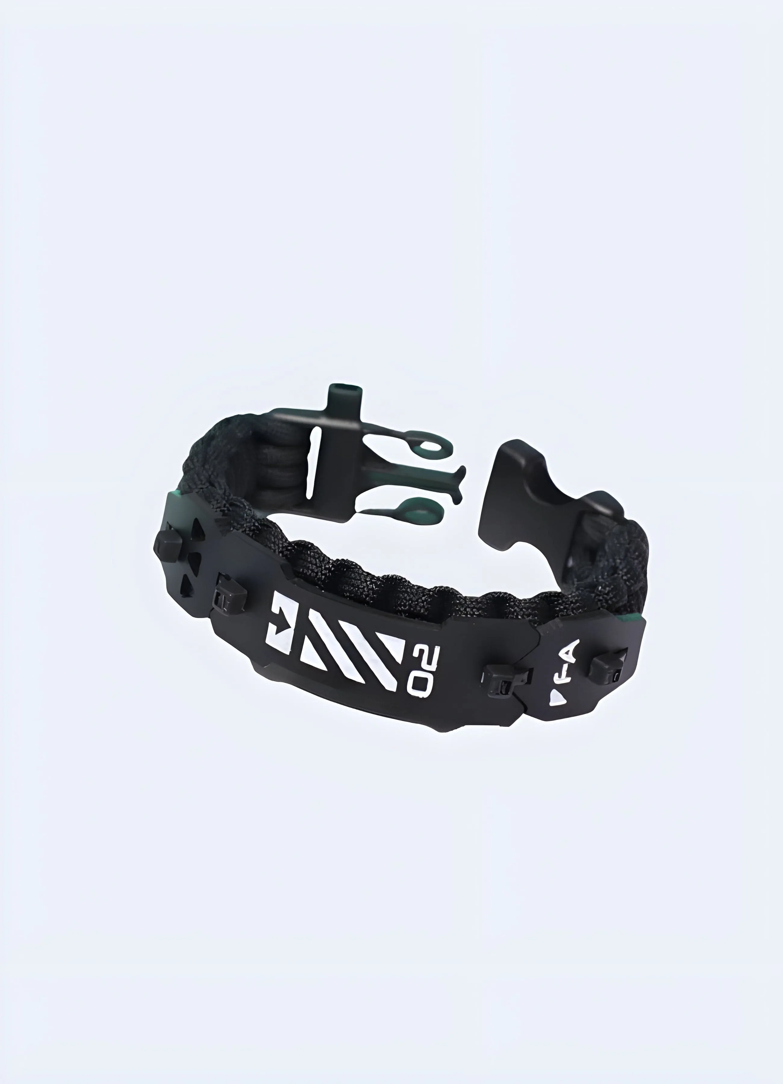 Black Techwear Cyberpunk Bracelet