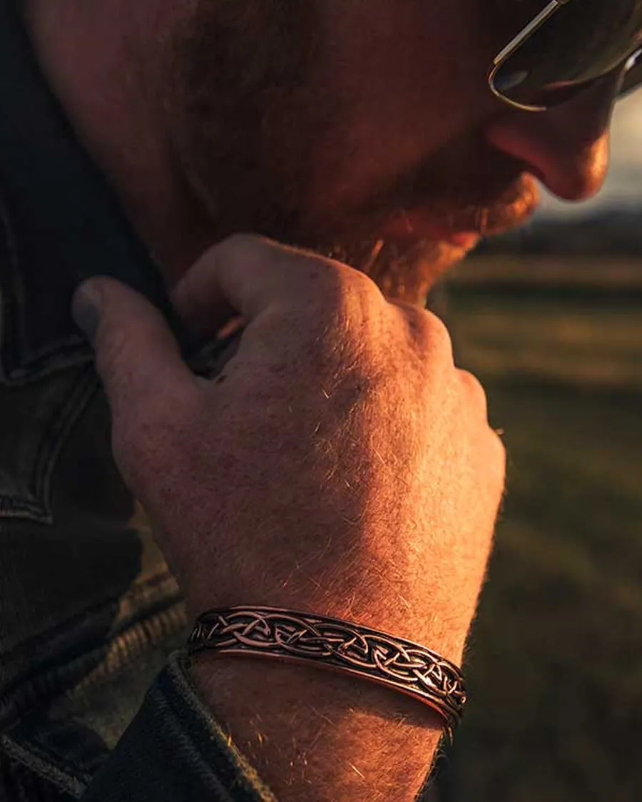 Cathedral Rock Copper Cuff Bracelet