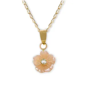Cherry Blossom Diamond Necklace