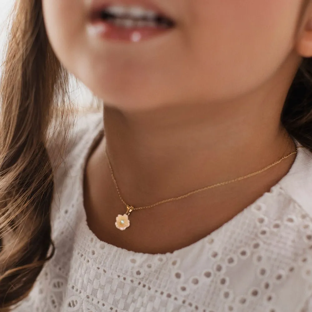 Cherry Blossom Diamond Necklace