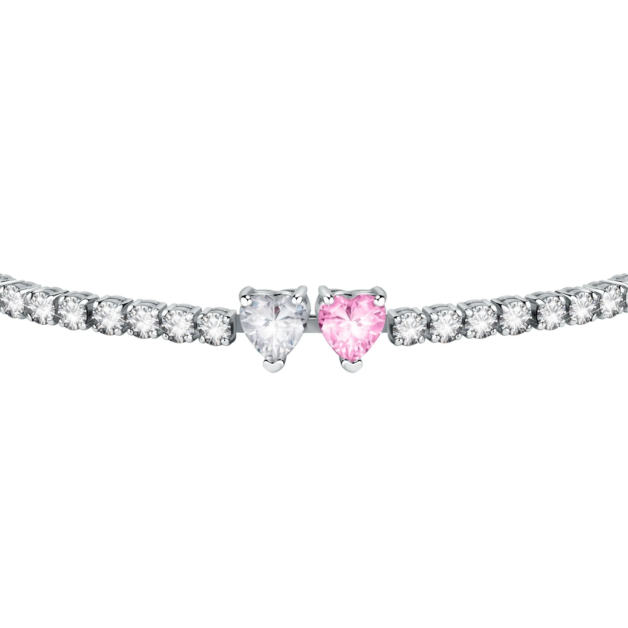 Chiara Ferragni Diamond Heart White and Fairytale Women’s Tennis Bracelet