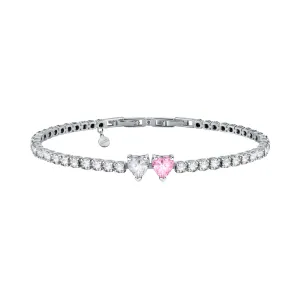 Chiara Ferragni Diamond Heart White and Fairytale Women’s Tennis Bracelet