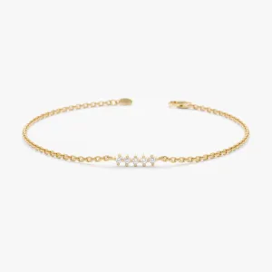 Diamond Bar Bracelet, Patrice