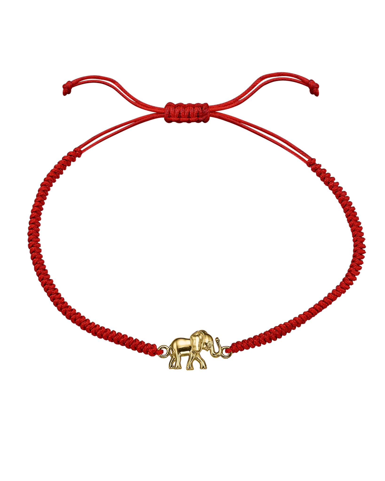 Elephant [RED] - 18K Gold Vermeil