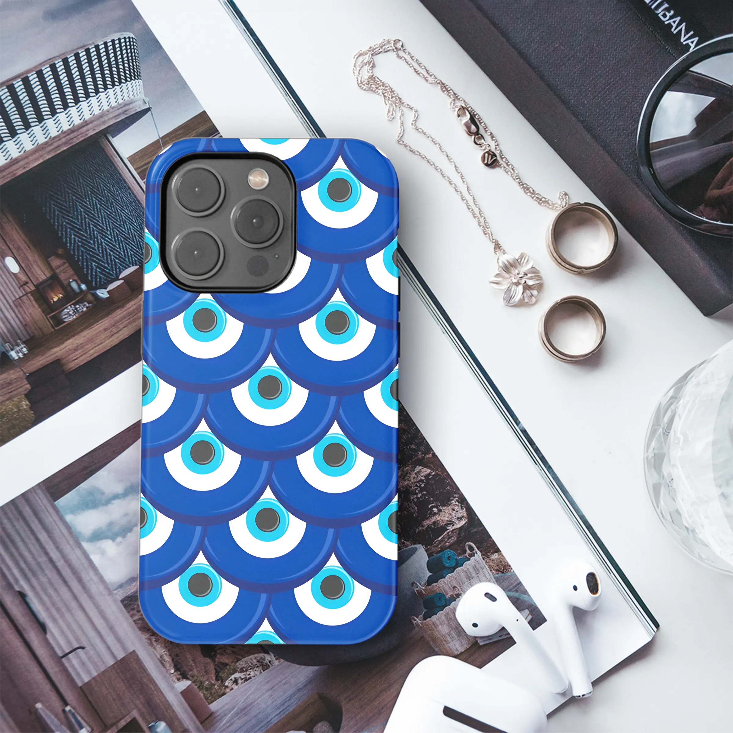 Evil Eye Phone Case iPhone Samsung Cover Pixel 2400