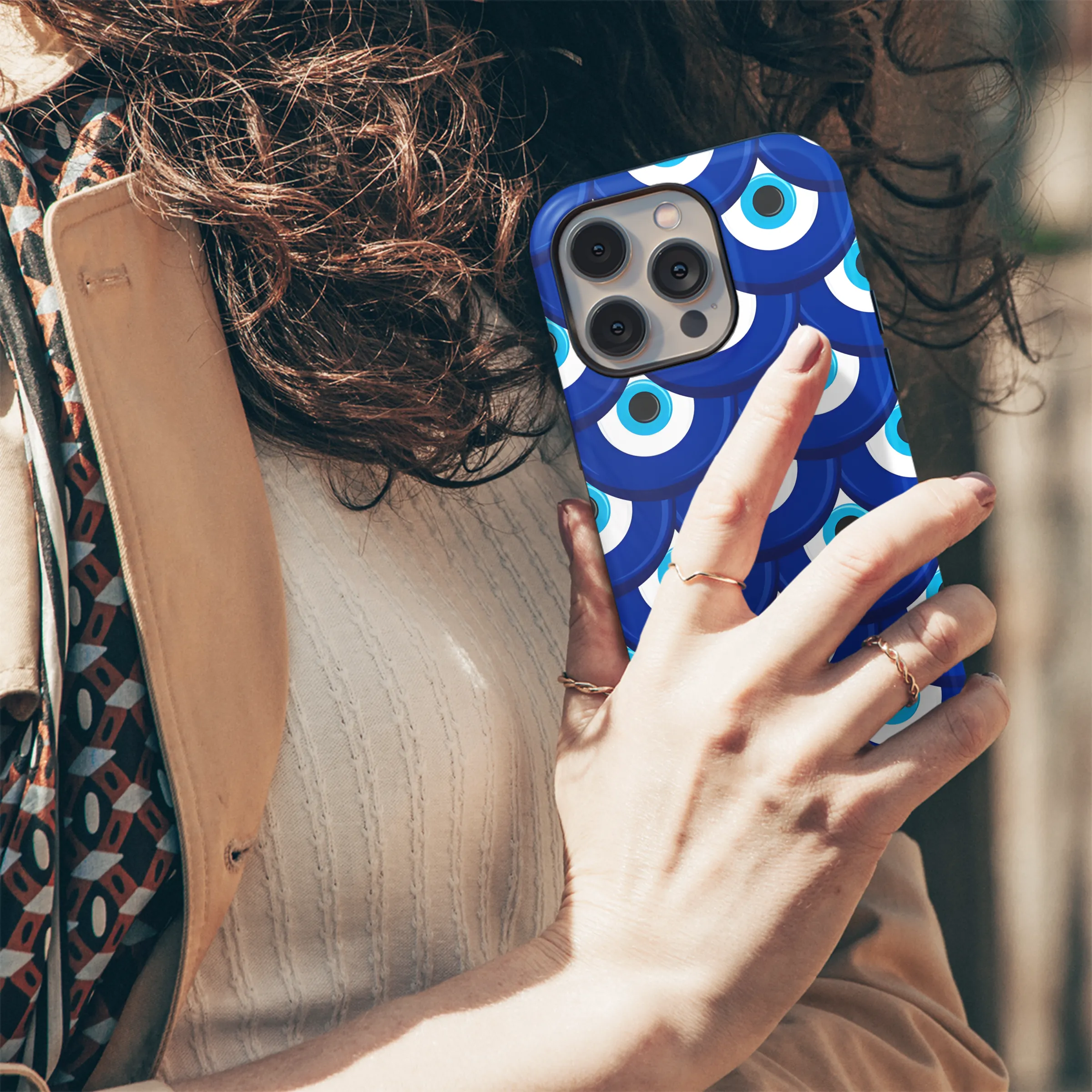 Evil Eye Phone Case iPhone Samsung Cover Pixel 2400