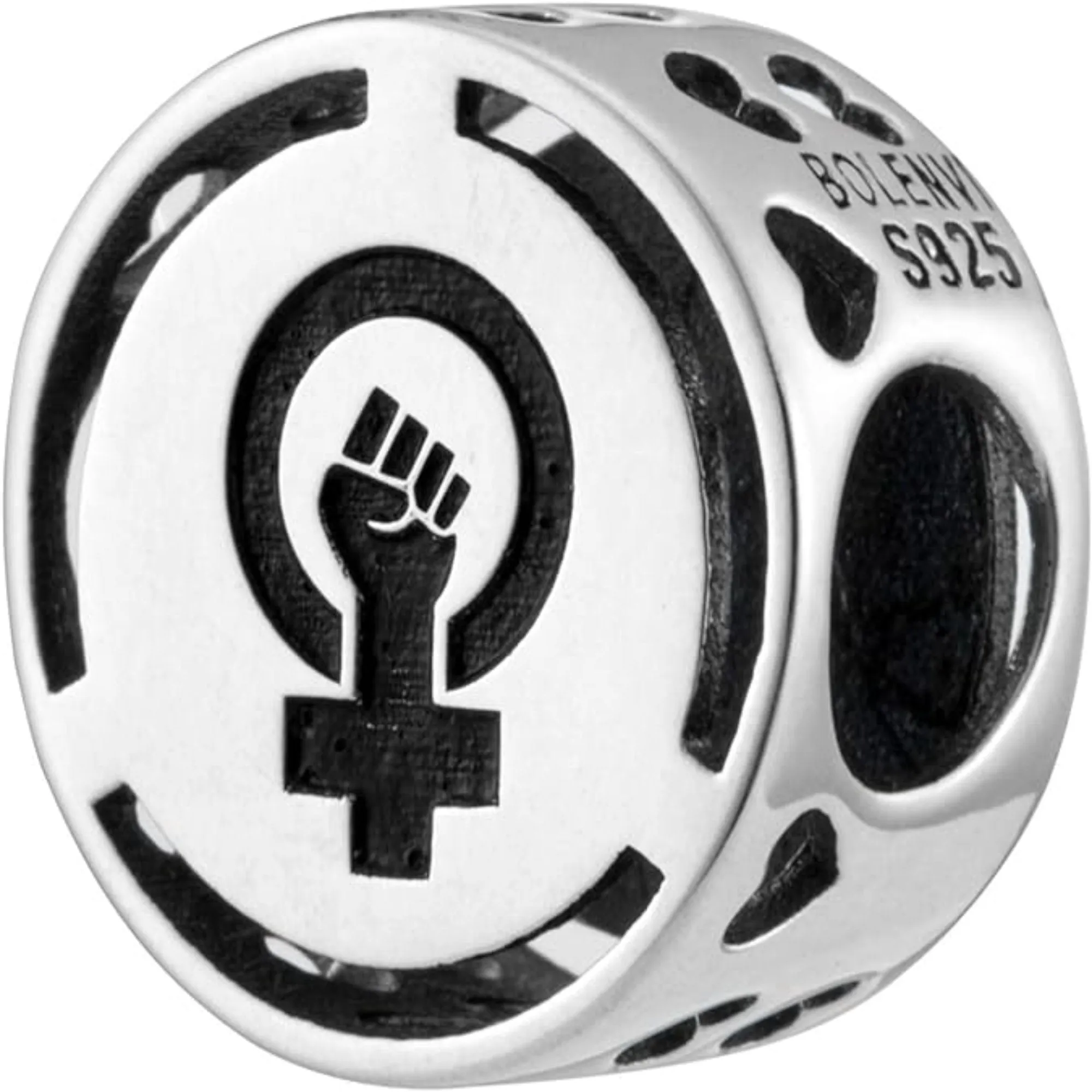 Feminist Power Bead Charm