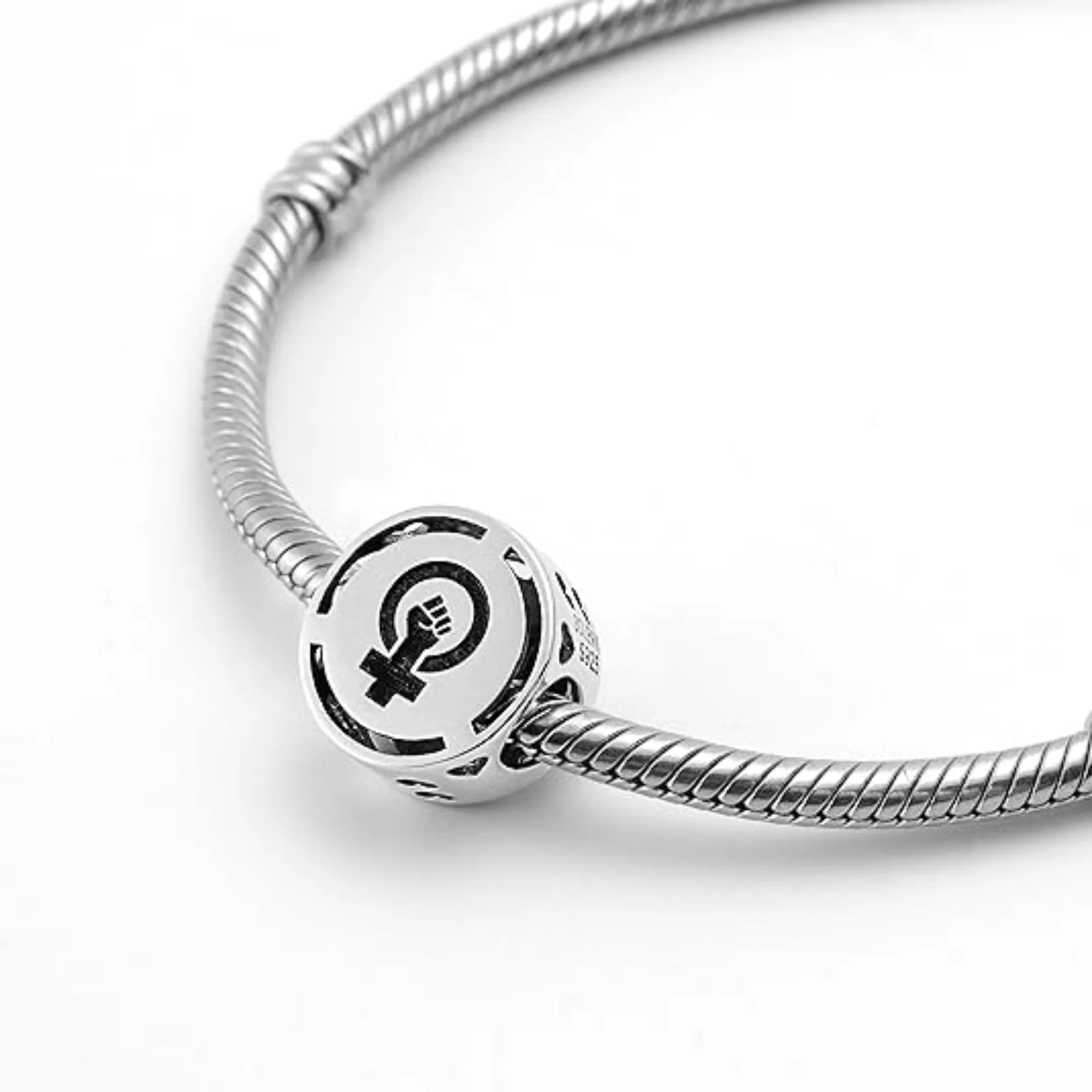 Feminist Power Bead Charm