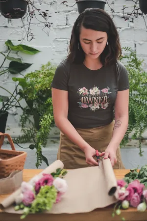 Flowers Boutique Printed T-shirt for women