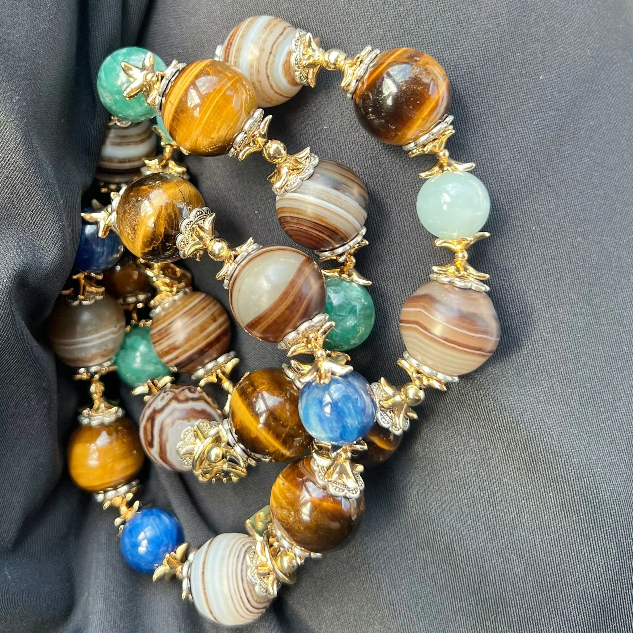 Green Mica, Luck & Protection Bracelet