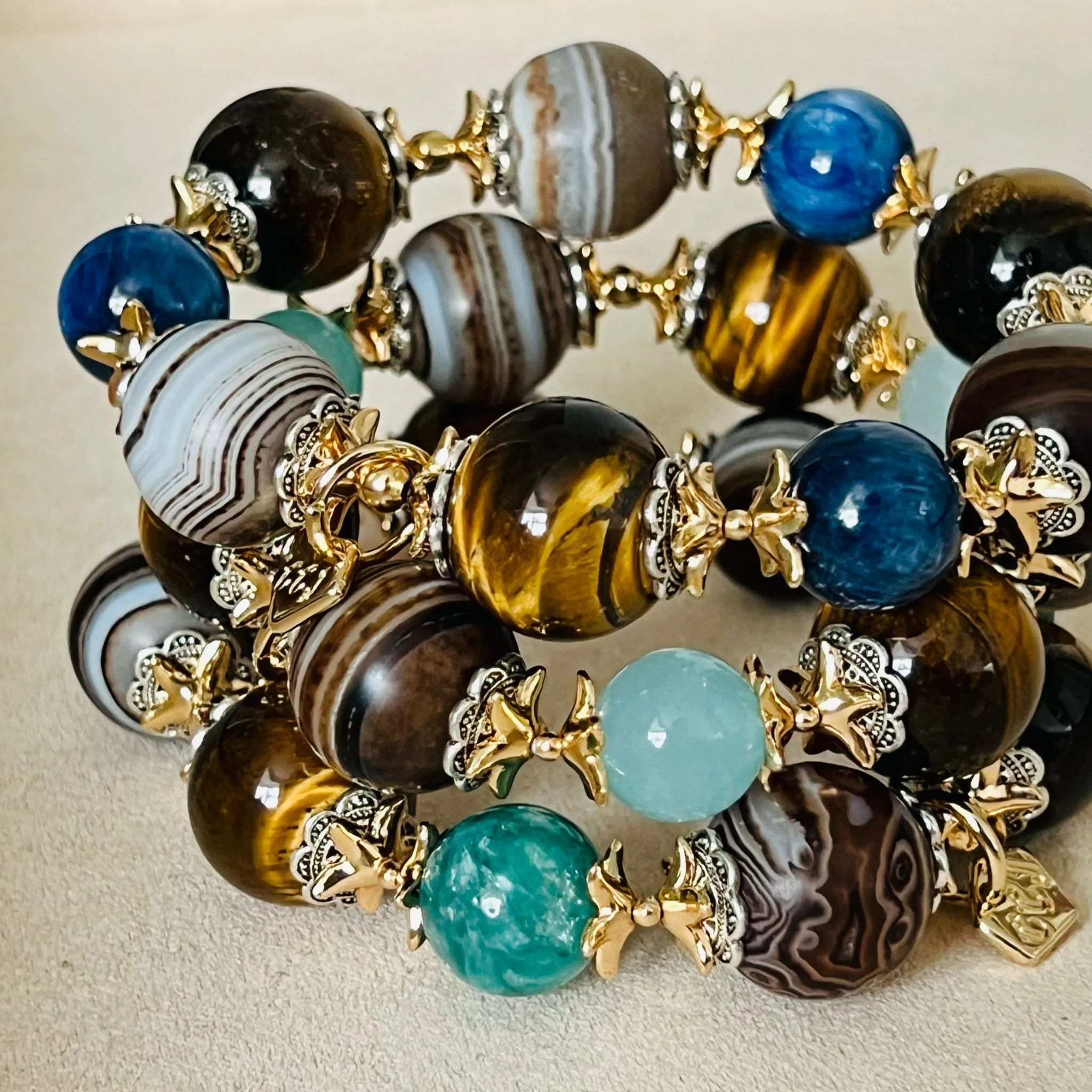 Green Mica, Luck & Protection Bracelet