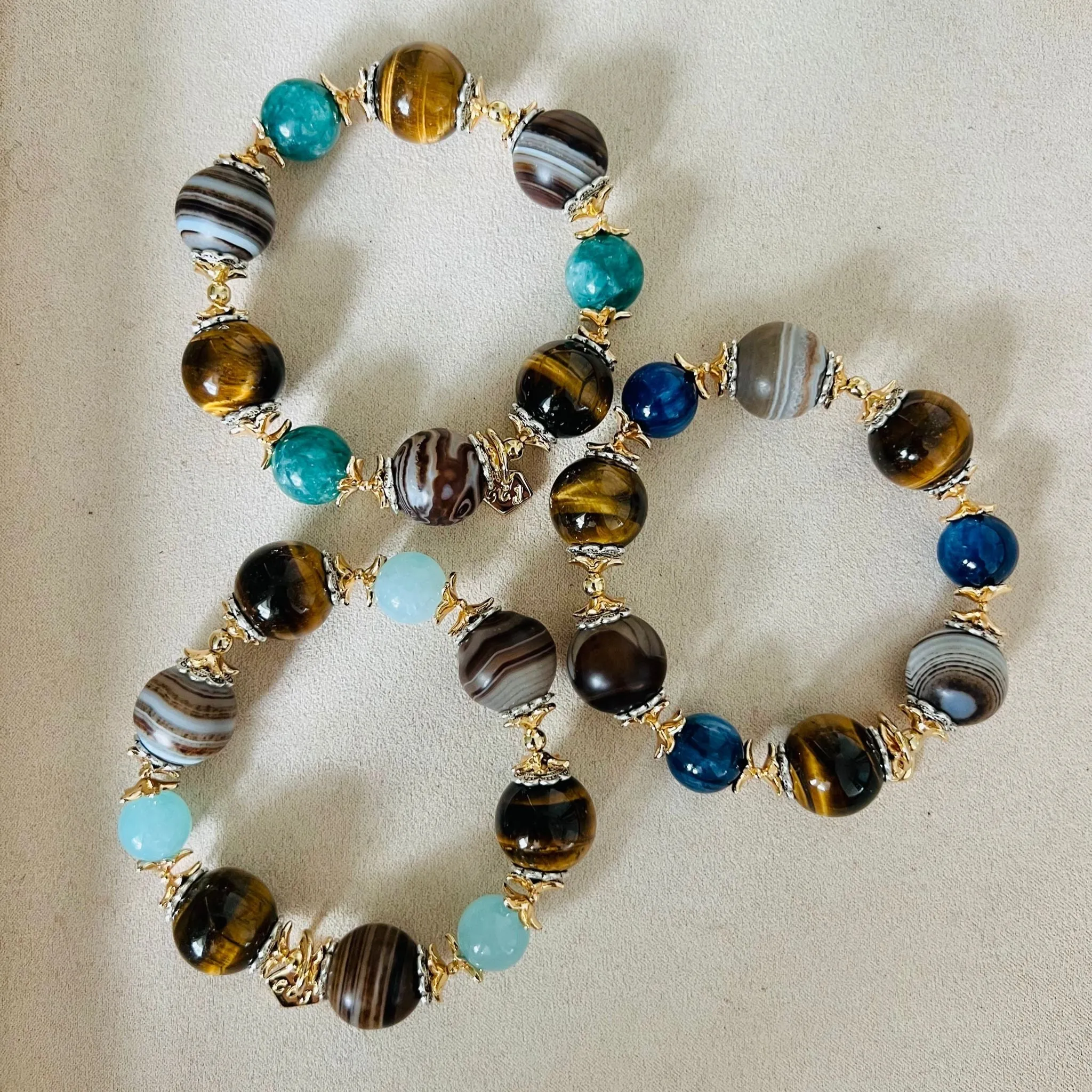 Green Mica, Luck & Protection Bracelet