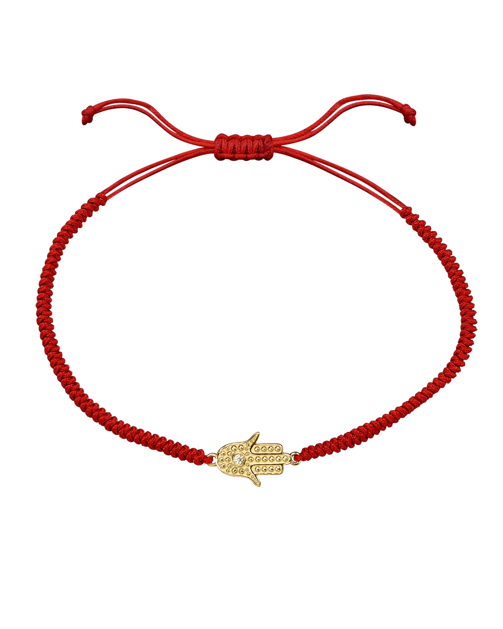 Hamsa [RED] - 18K Gold Vermeil