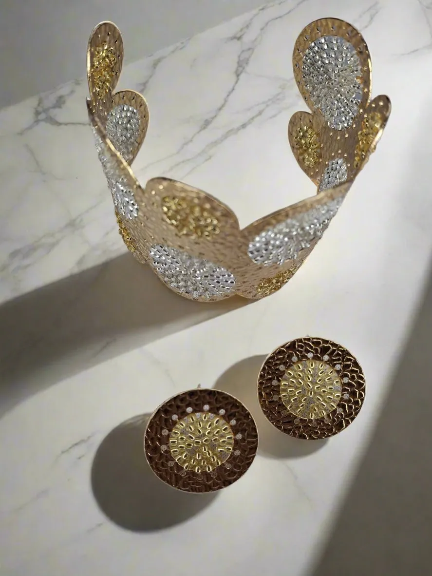 Handmade Bracelet and Earring