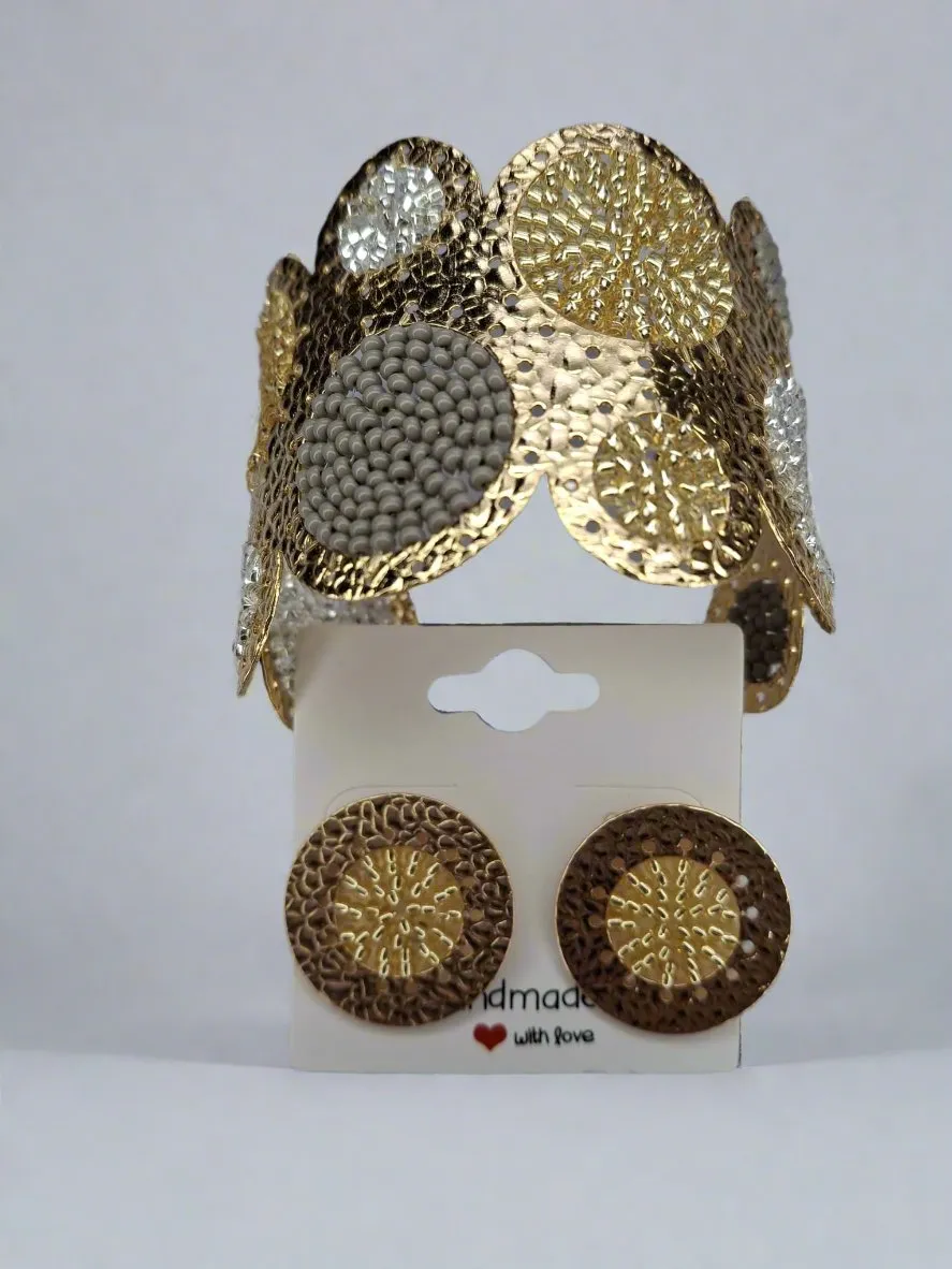 Handmade Bracelet and Earring