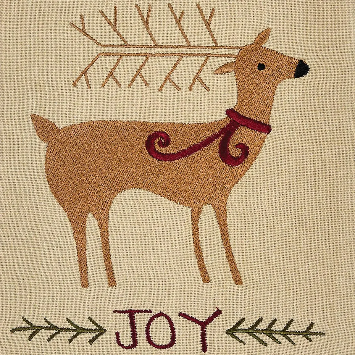 Joyful Deer Emb. Dishtowel - Set of 6 Park Designs