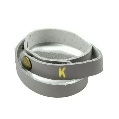 Kenly Gold Foil Wrap Bracelet