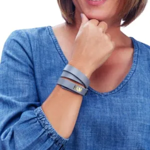 Kenly Gold Foil Wrap Bracelet