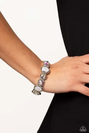 Paparazzi Bracelet ~ Fashion Fairy Tale - White