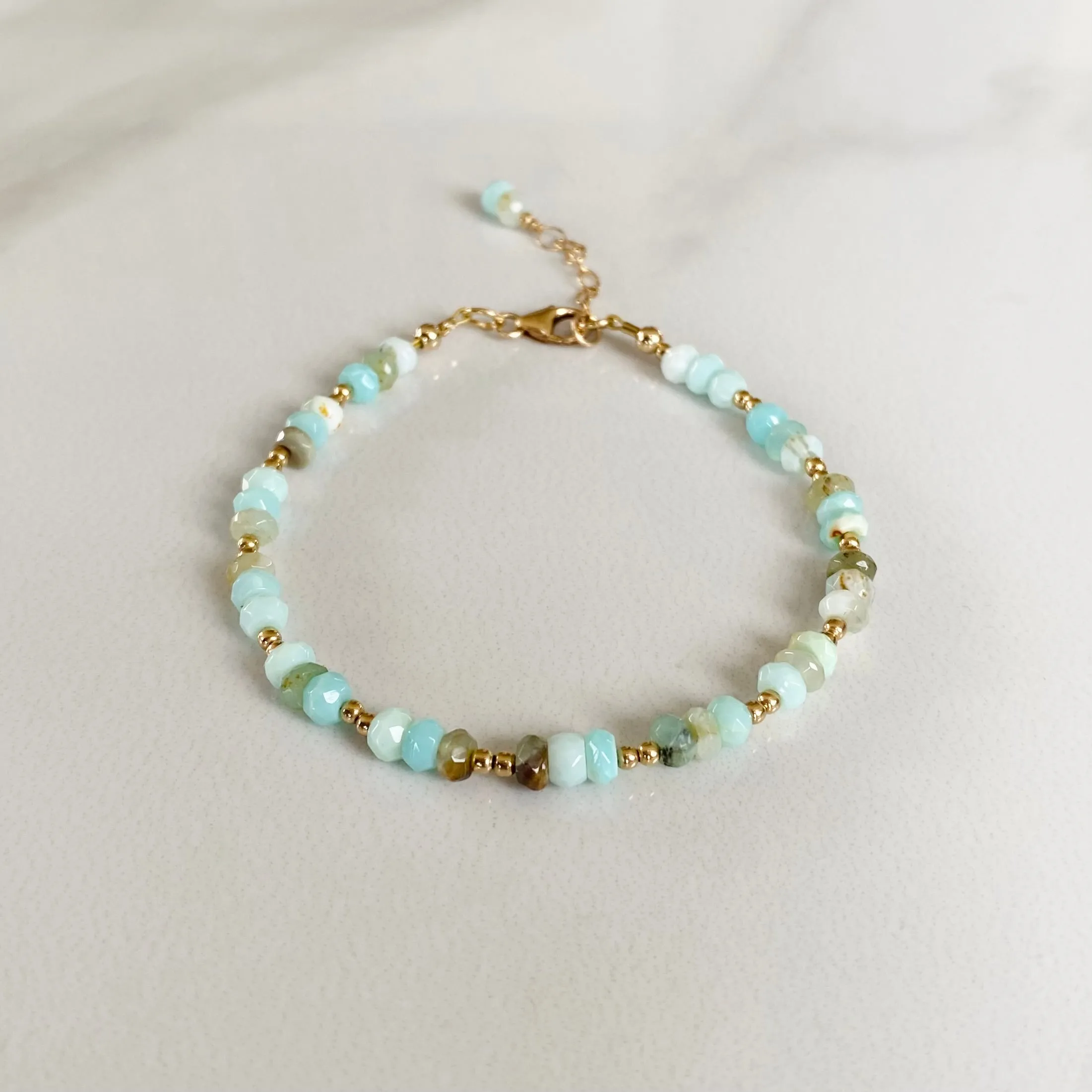 Peruvian Opal Ombré Bracelet