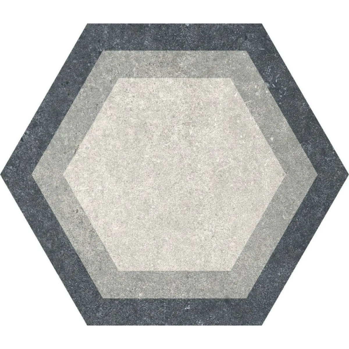 Pietro Stone Decor/Patchwork Hexagon