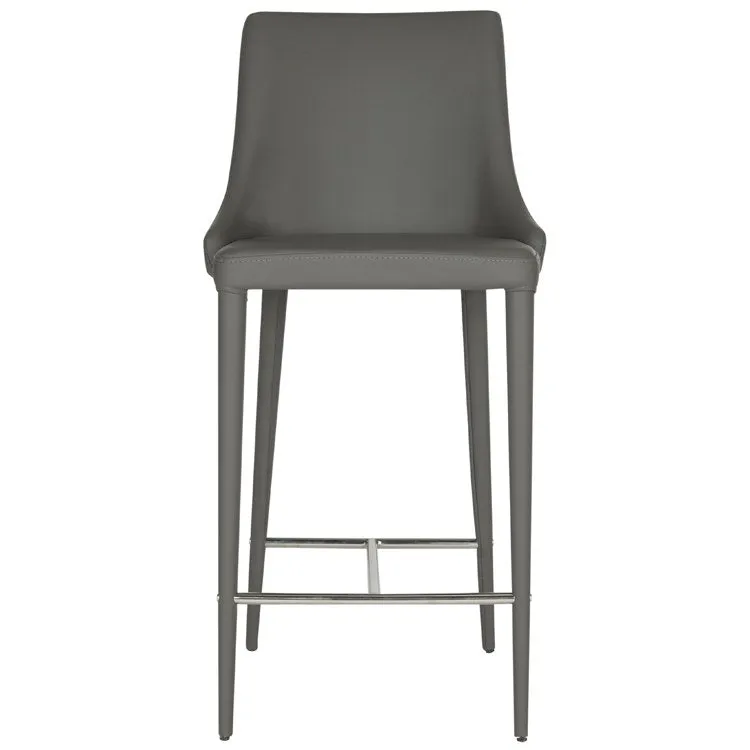 Summerset Counter Stool - Gray/Chrome