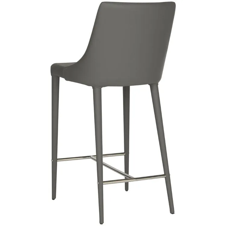 Summerset Counter Stool - Gray/Chrome